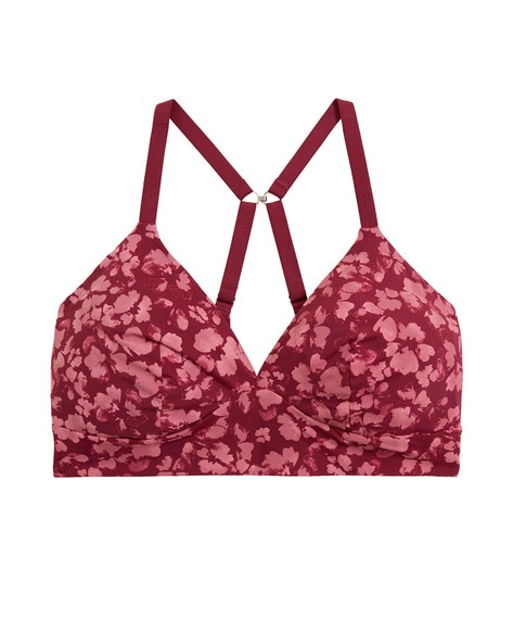 Brazier for Women Breathable Comfortable Without Steel Ring Solid Floral  Color Bra Seamless Sports Bras : : Clothing, Shoes & Accessories