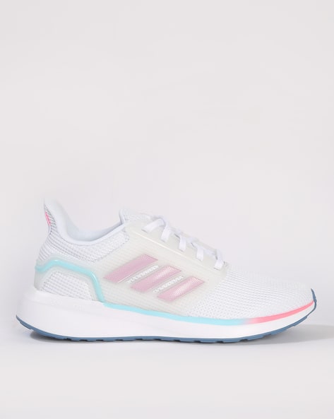 adidas gazelle silver green womens adidas EQ19 Run Shoes Cloud White / Cloud White / Silver Metallic   Heppo.com
