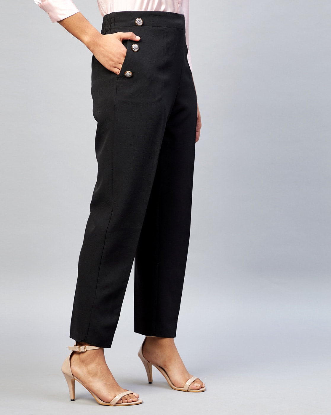 Zara high waisted pants grey | Moda ropa de trabajo, Ropa, Ropa de moda