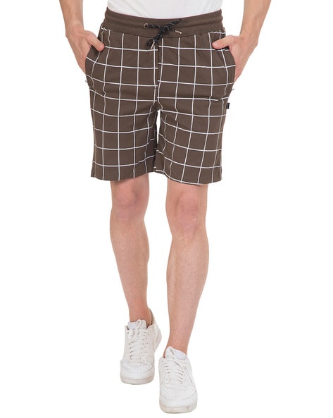 Checked deals bermuda shorts