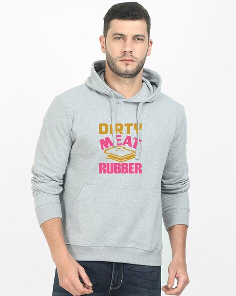 Meat cheap print hoodie