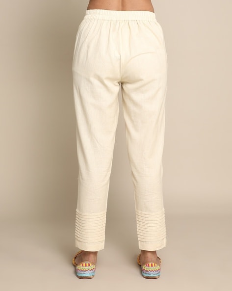 Share more than 68 off white ankle pants - in.eteachers