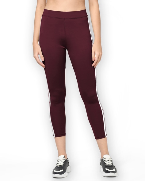 Buy Kryptic Maroon Leggings for Women's Online @ Tata CLiQ