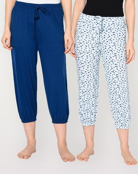 Buy Blue Pyjamas & Shorts for Women by SHARKTRIBE Online