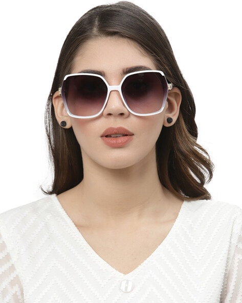 Girls white sunglasses online