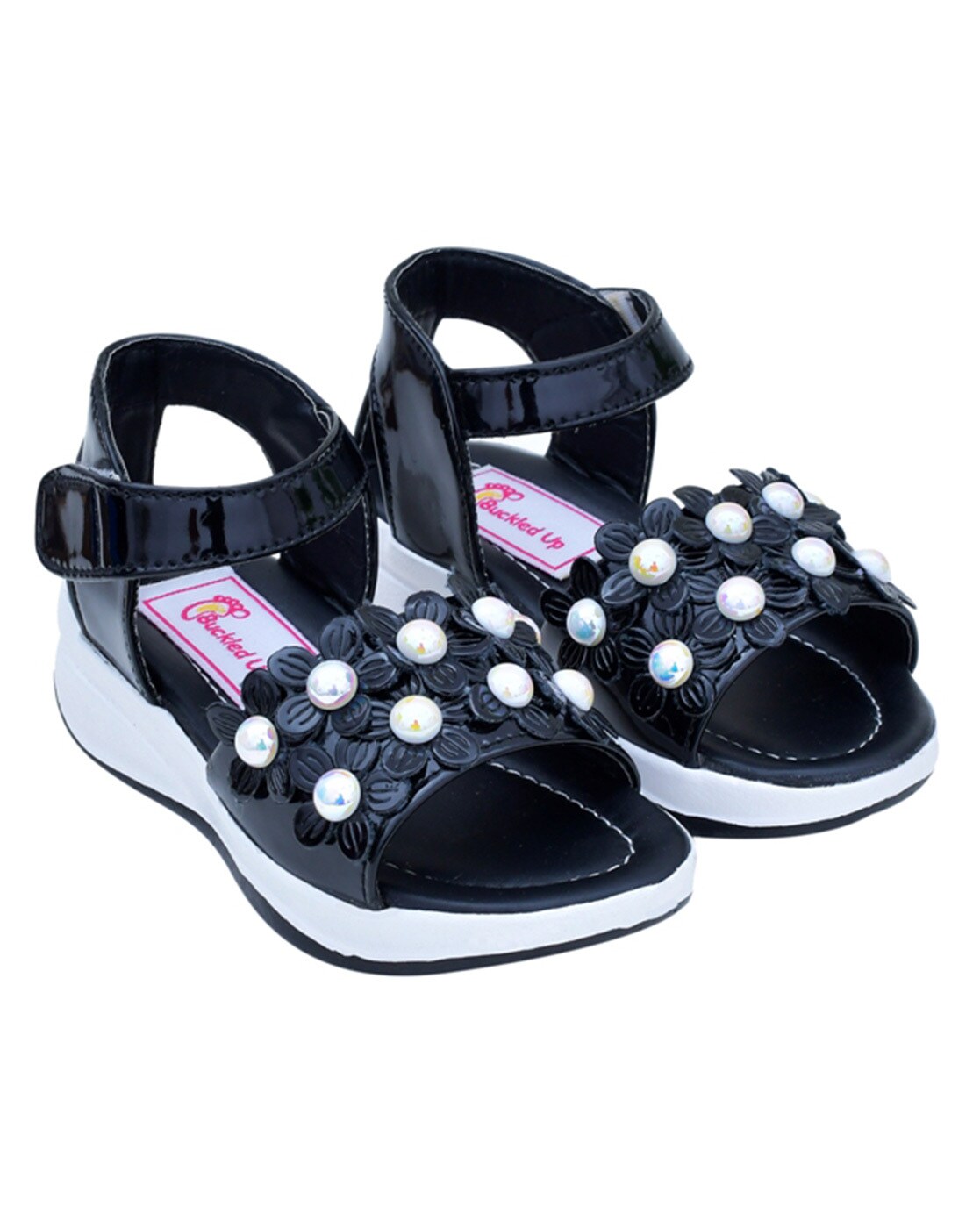 Buy Mochi Girls Black Casual Sandals Online  SKU 5749961130  Mochi  Shoes