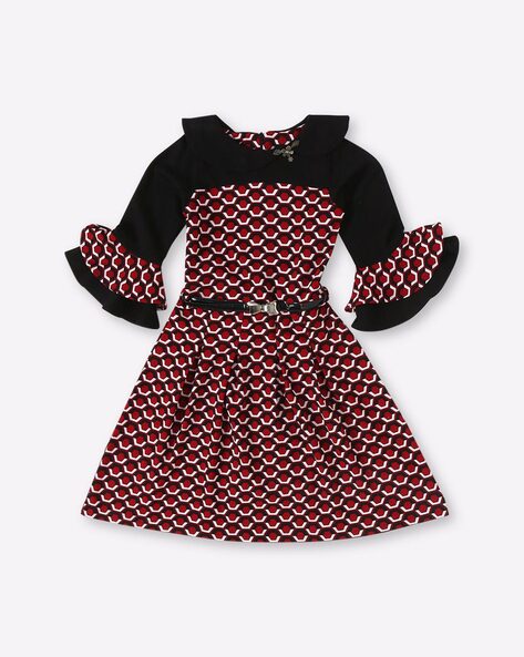 Buy TINY GIRL Solid Polyester Regular Girls Dress | Shoppers Stop
