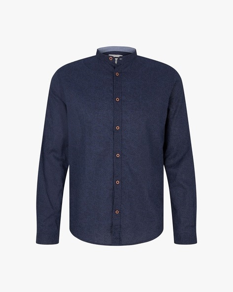 Buy Navy by Tom for Shirts Men Tailor Online Blue