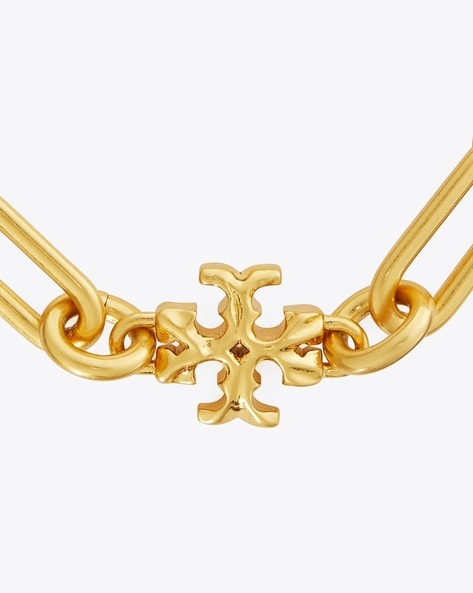 Buy Tory Burch Roxanne Chain Bracelet | Gold-Toned Color Women | AJIO LUXE