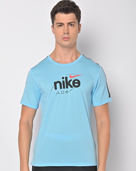 Nike Men's Top - Blue - S