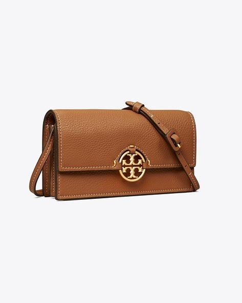 Buy TORY BURCH Eleanor Pebbled Convertible Small Shoulder Bag (nt) in Orange  Lily 2024 Online | ZALORA Singapore