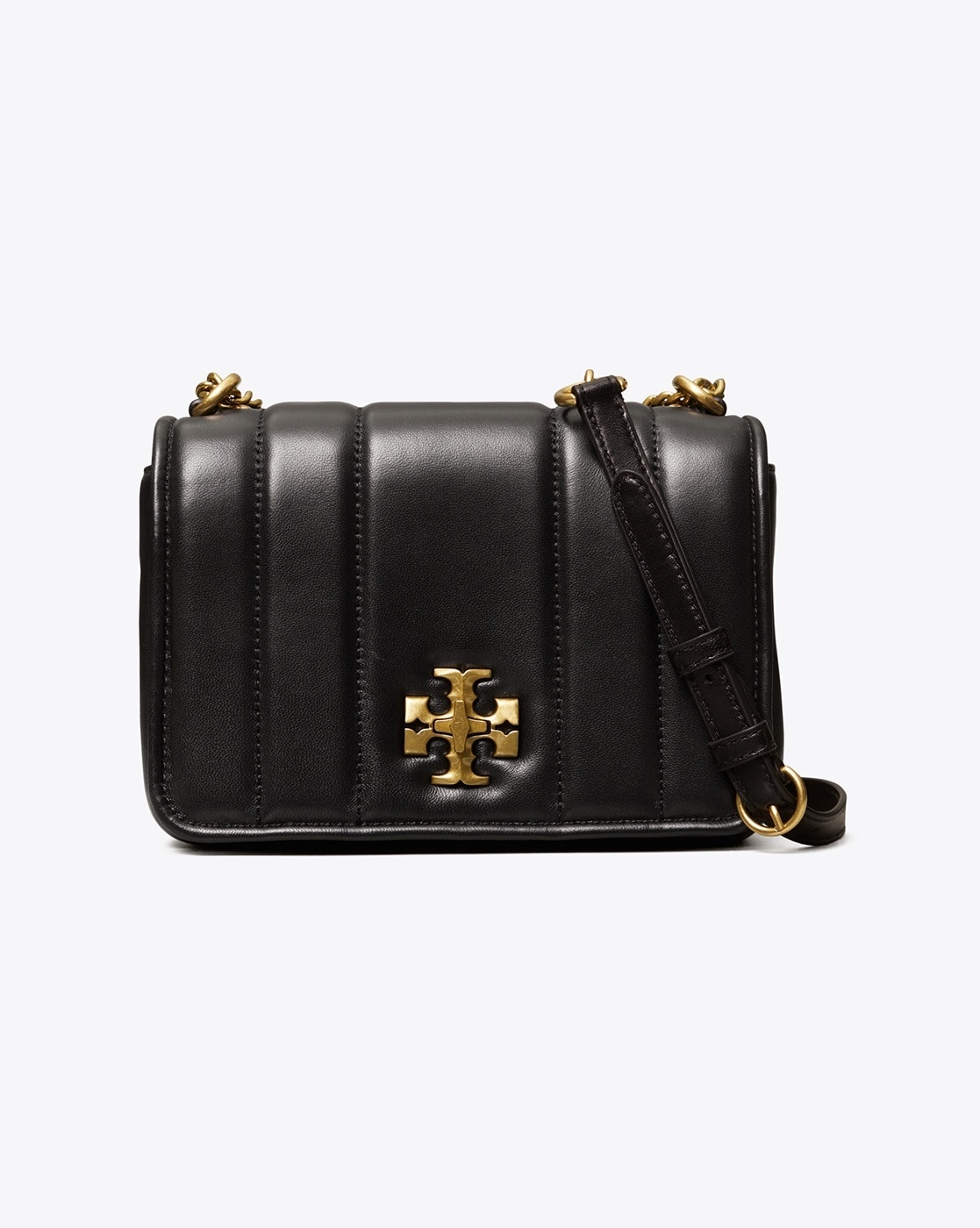 Tory Burch Chain-Link Canvas Shoulder Bag