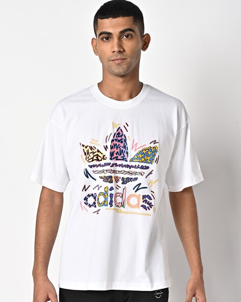 pintar Gigante Competencia Buy White Tshirts for Men by Adidas Originals Online | Ajio.com