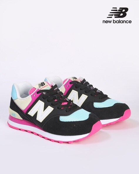 new balance ml574 schuhe schwarz