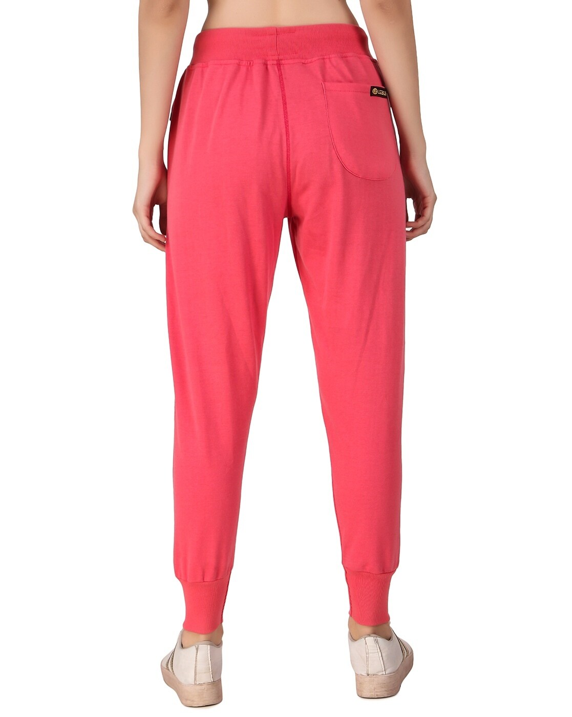 Buy Q-Rious Women Peach Solid Single Jogger Pants Online at Best Prices in  India - JioMart.