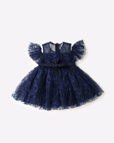 Neck Yoke Ballerina Style Net Frock | BIRTHDAY BASH | F2113 – SANA'S