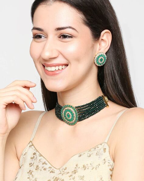 green choker online