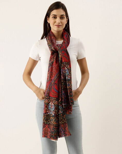 Floral Printed Stole Price in India