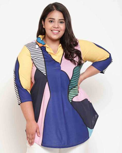 Buy Multicoloured Shirts for Women by Amydus Online