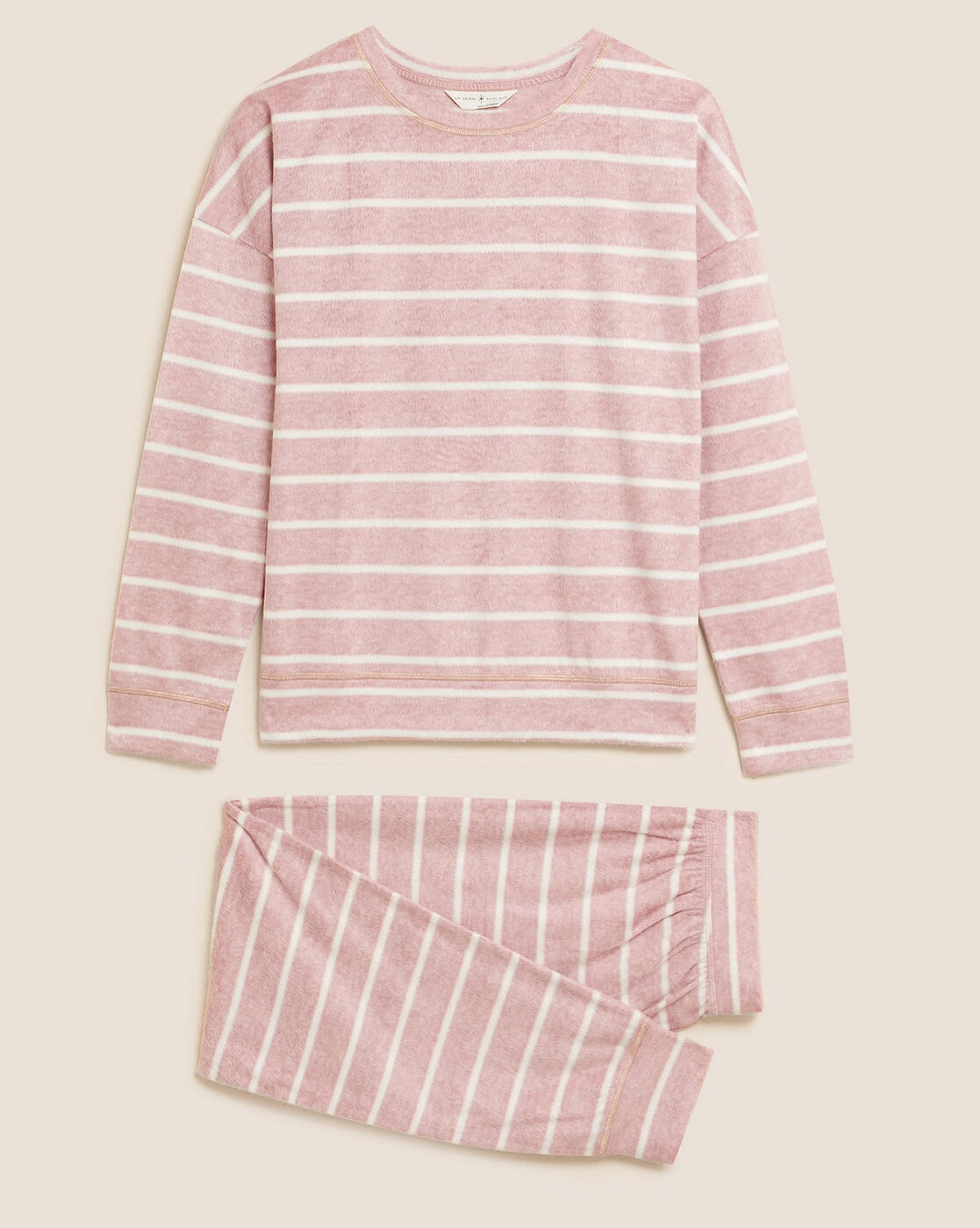 Pink and white discount pyjamas