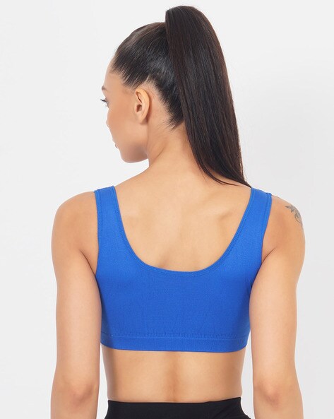 XOXO Design Blue Colour Sports Bra