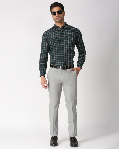What color shirt should I wear with dark grey pants? - Quora