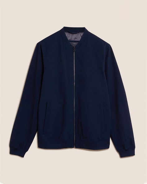 Marks and spencer navy jacket hotsell