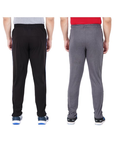 JOCKEY Solid Men Grey Track Pants - Buy JOCKEY Solid Men Grey Track Pants  Online at Best Prices in India