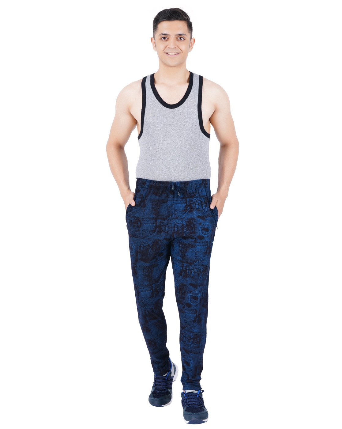 Buy Navy Track Pants for Men by GUIDE Online