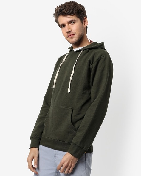 Buy Green Sweatshirt & Hoodies for Men by Campus Sutra Online
