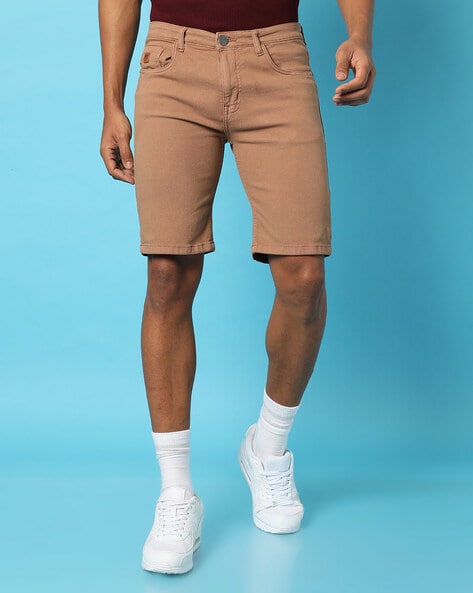 Tan jean clearance shorts