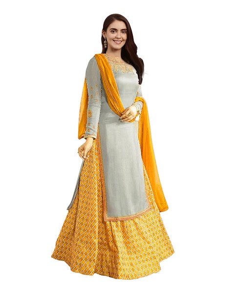 Indian Semi-stitched Anarkali Price in India