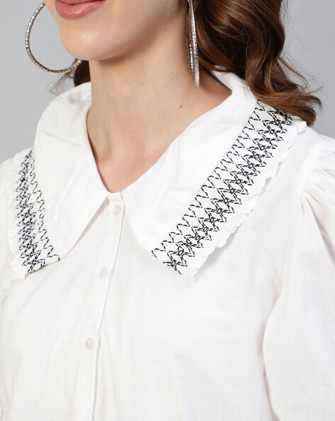 Buy White Tops for Women by Ishin Online