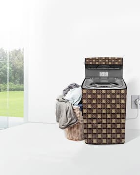 stylista 7 to 7.5 kg Fully-Automatic Compatible Printed Washing Machine Cover-picture-27