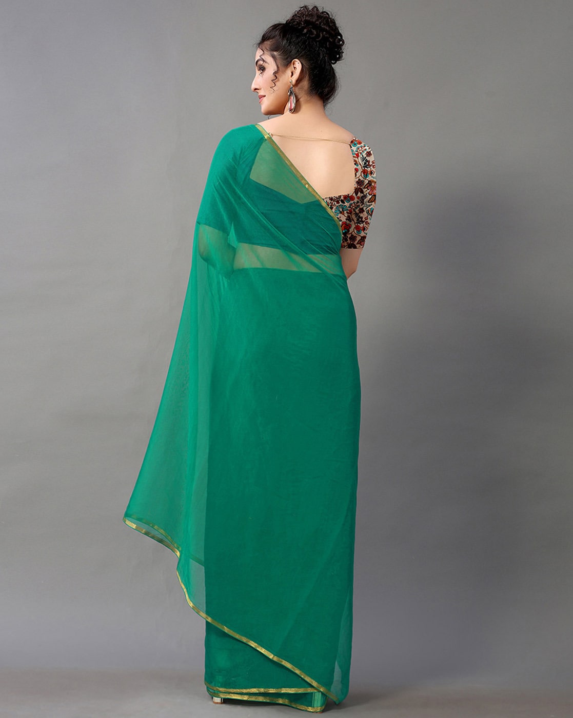 Buy Green Sarees for Women by SATYA PAUL Online | Ajio.com