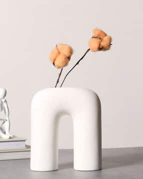 Abstract Shaped Ceramic Vase