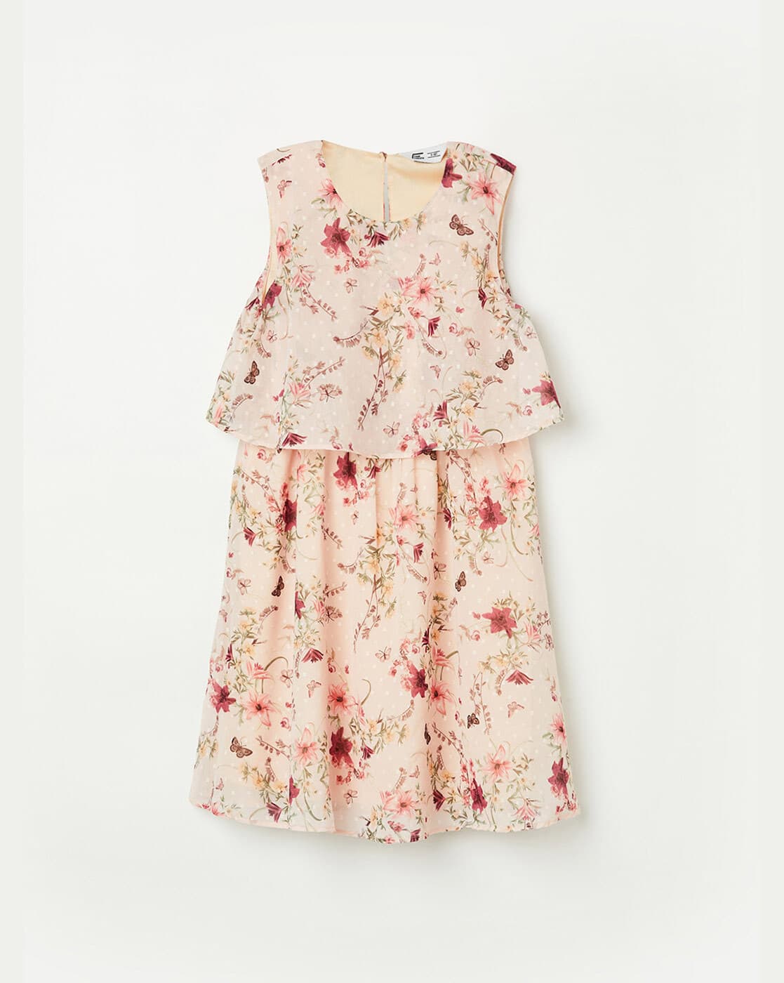 Floral Print A-line Dress