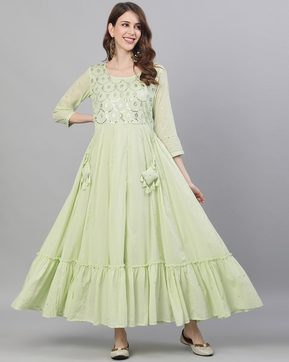 Pista colour gown outlet dress