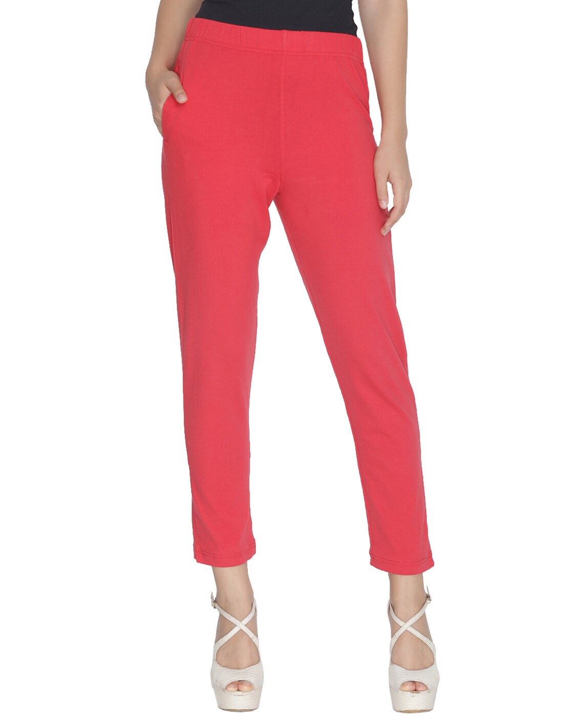 Lyra Women Red Trousers  Buy Lyra Women Red Trousers Online at Best Prices  in India  Flipkartcom
