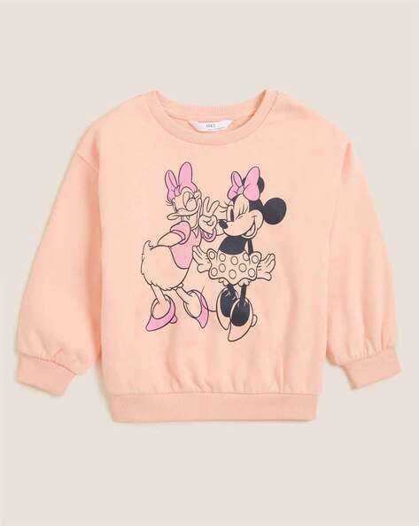 Buy Peach Sweatshirts & Hoodie for Girls by Marks & Spencer Online