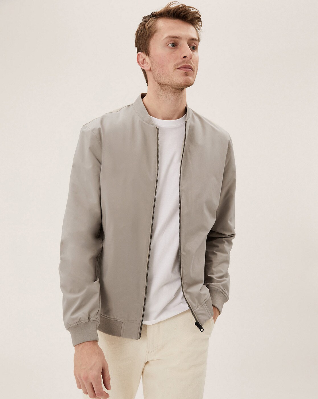 Marks and spencer 2025 mens bomber jacket