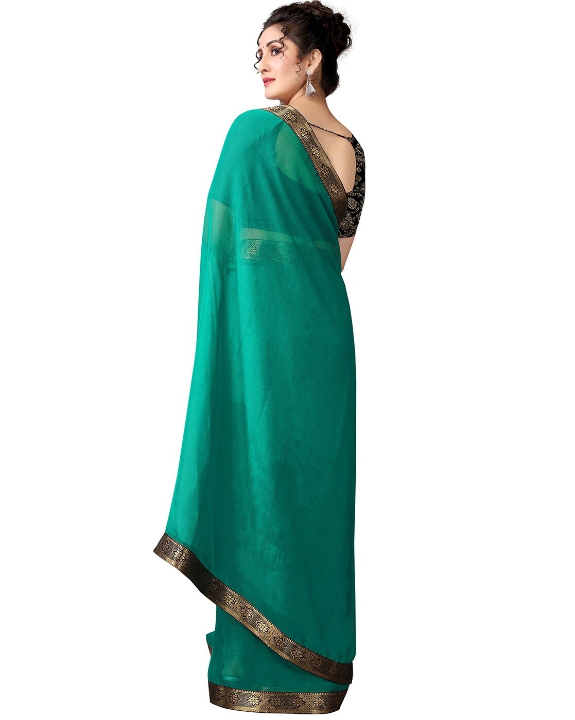 Buy Olive Sarees for Women by Hritika Online