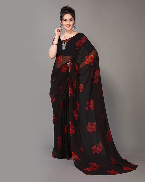 Rose Red Soft Banarasi Katan Silk Saree With Fancy Tassels – Bahuji -  Online Fashion & Lifestyle Store