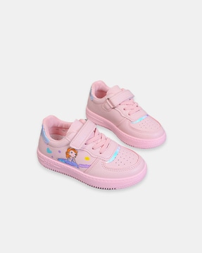 Round-Toe Lace-Up Sneakers