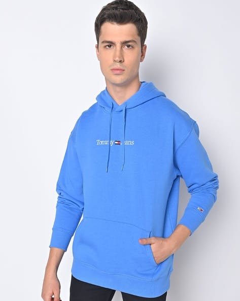 Brand Print Linear Hoodie
