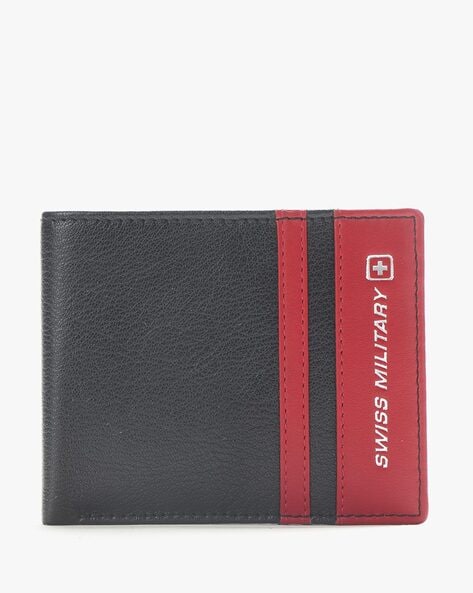 Swiss Military Leather Bi-Fold Wallet