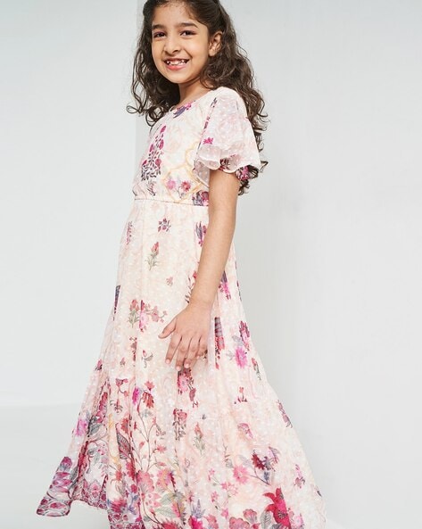 Butterfly on sale long frock