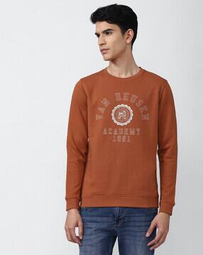 van heusen Brand Print Slim Fit Sweatshirt-picture-50