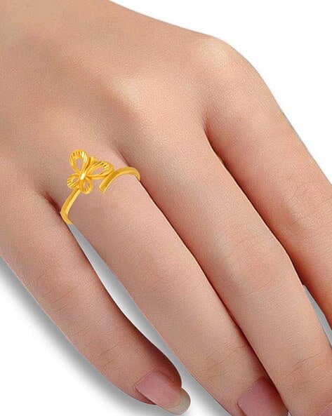 BUTTERFLY GOLD RING – Sestra Jewelry