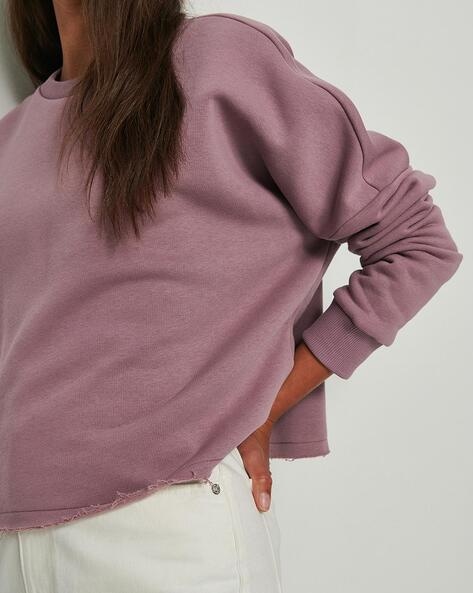 Womens best sale mauve sweatshirt